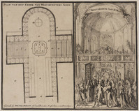 KG 06511
<br/>
Begrafenis Mary Stuart in Westminster Abbey, 1695
<br/>
<em>Hooghe, Romeyn de (1645-1708)</em>